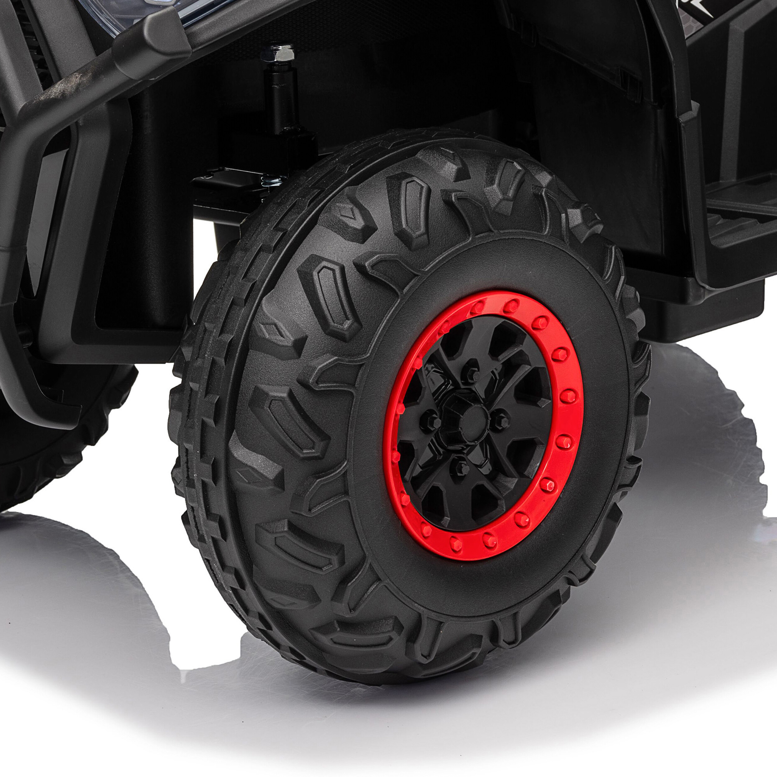 Elbil ATV 4 x 10,8V motor, EVA hjul NORDIC PLAY