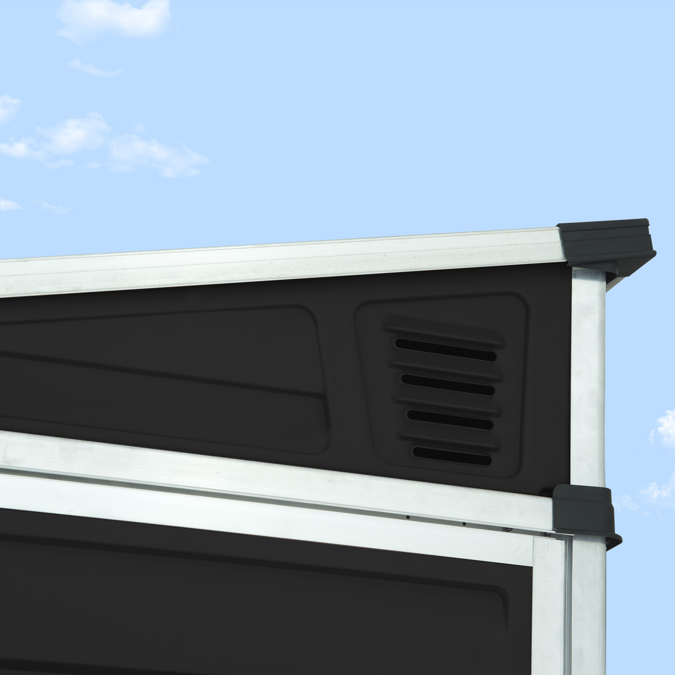Storage cabin SKYLIGHT PENT 2.1 m2 midnight grey Palram - Canopia