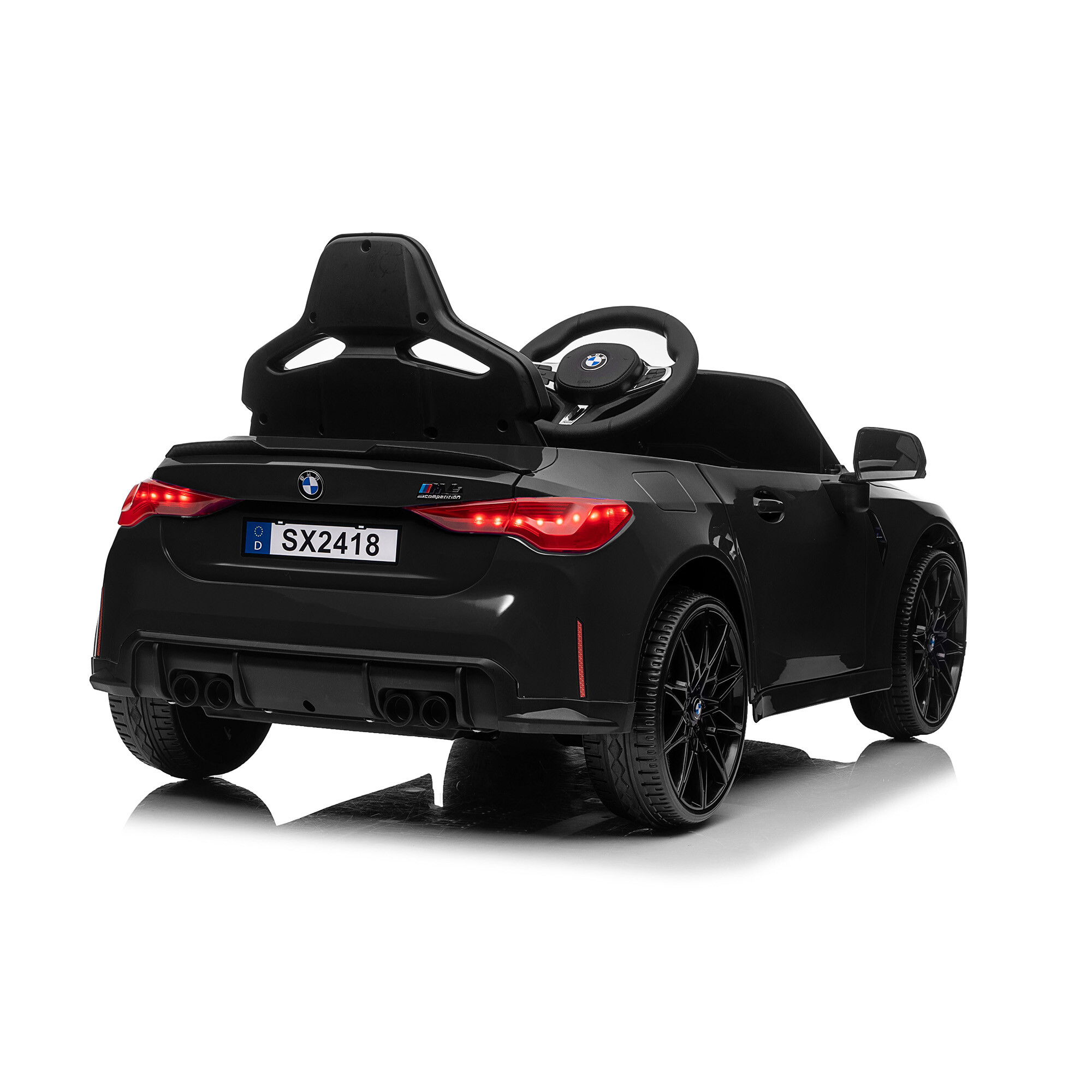 Elbil BMW M4, 2 x 10,8V motor NORDIC PLAY