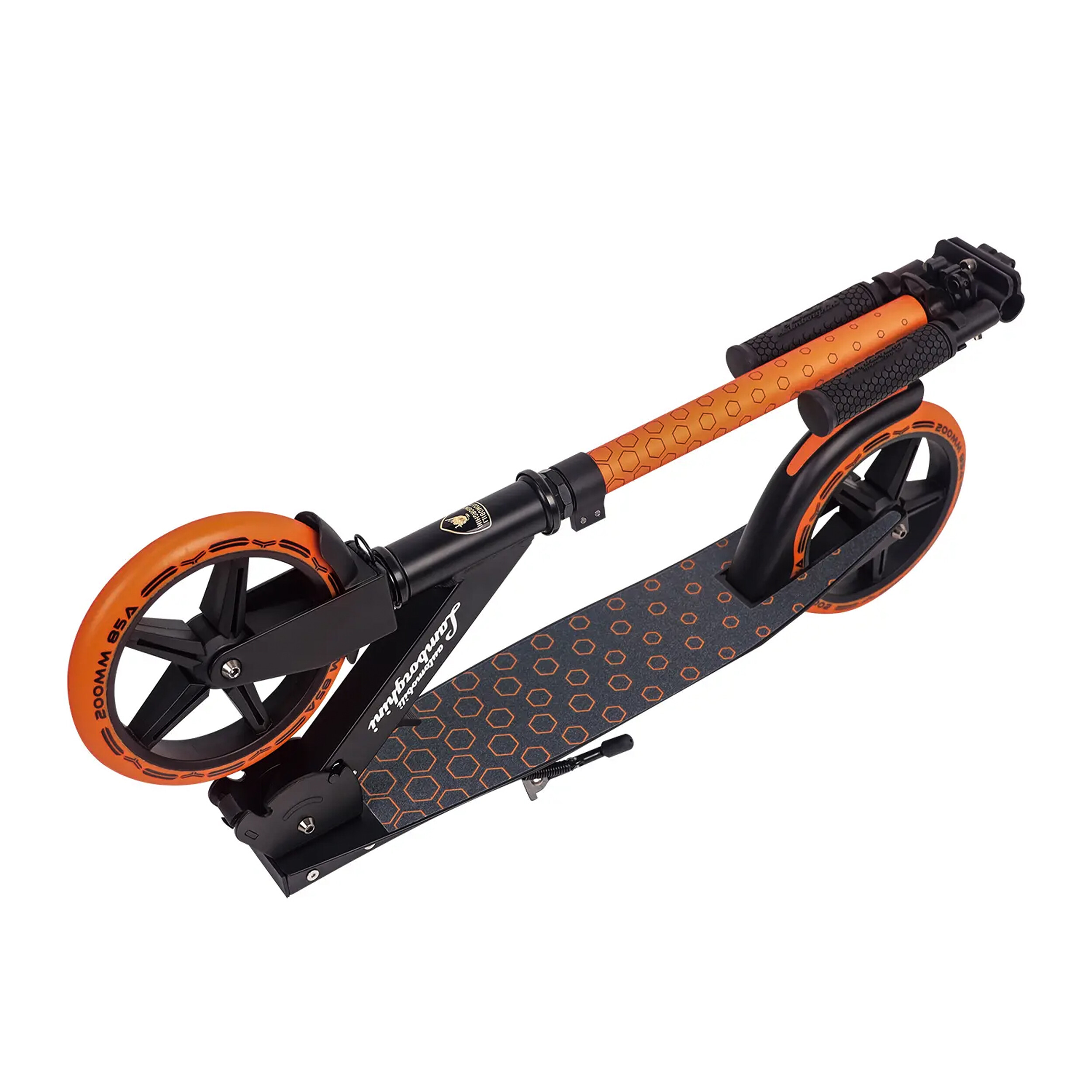 Lamborghini løbehjul teenager, orange med affjedring NORDIC PLAY Active