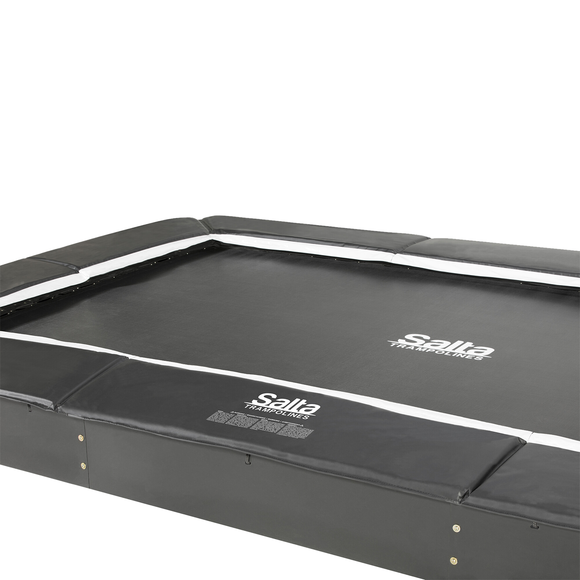 Royal Baseground sport trampoline 244x396 cm, black Salta