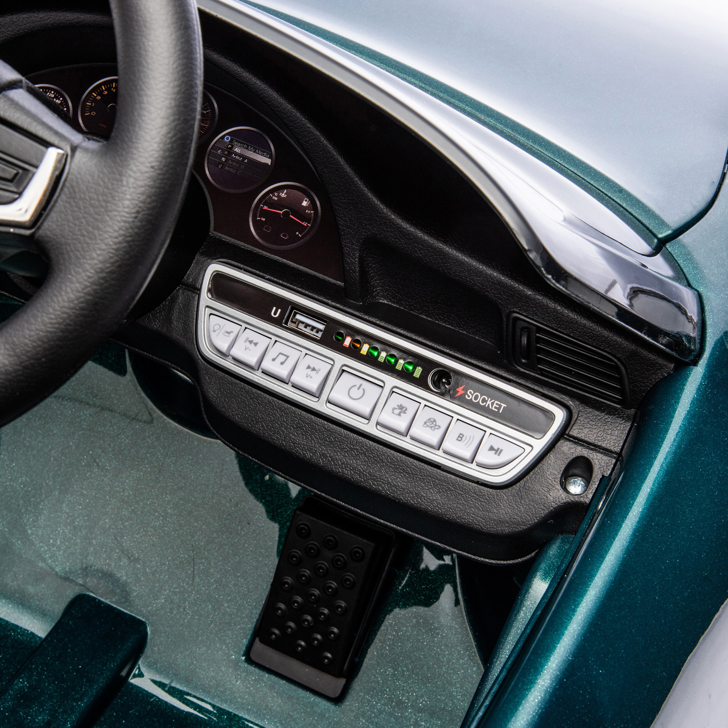 Elbil RUF CTR 3 CLUBSPORT 2x10,8V motor NORDIC PLAY