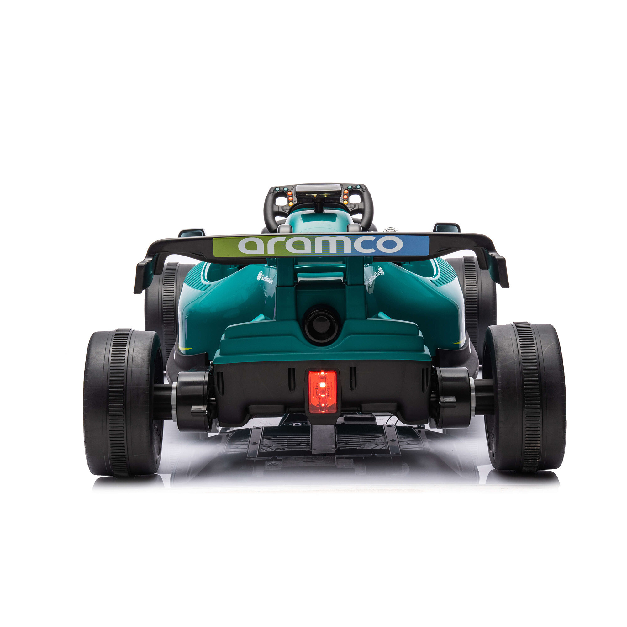 Elbil Formel 1 Aston Martin 4 x 12 motor, EVA hjul NORDIC PLAY