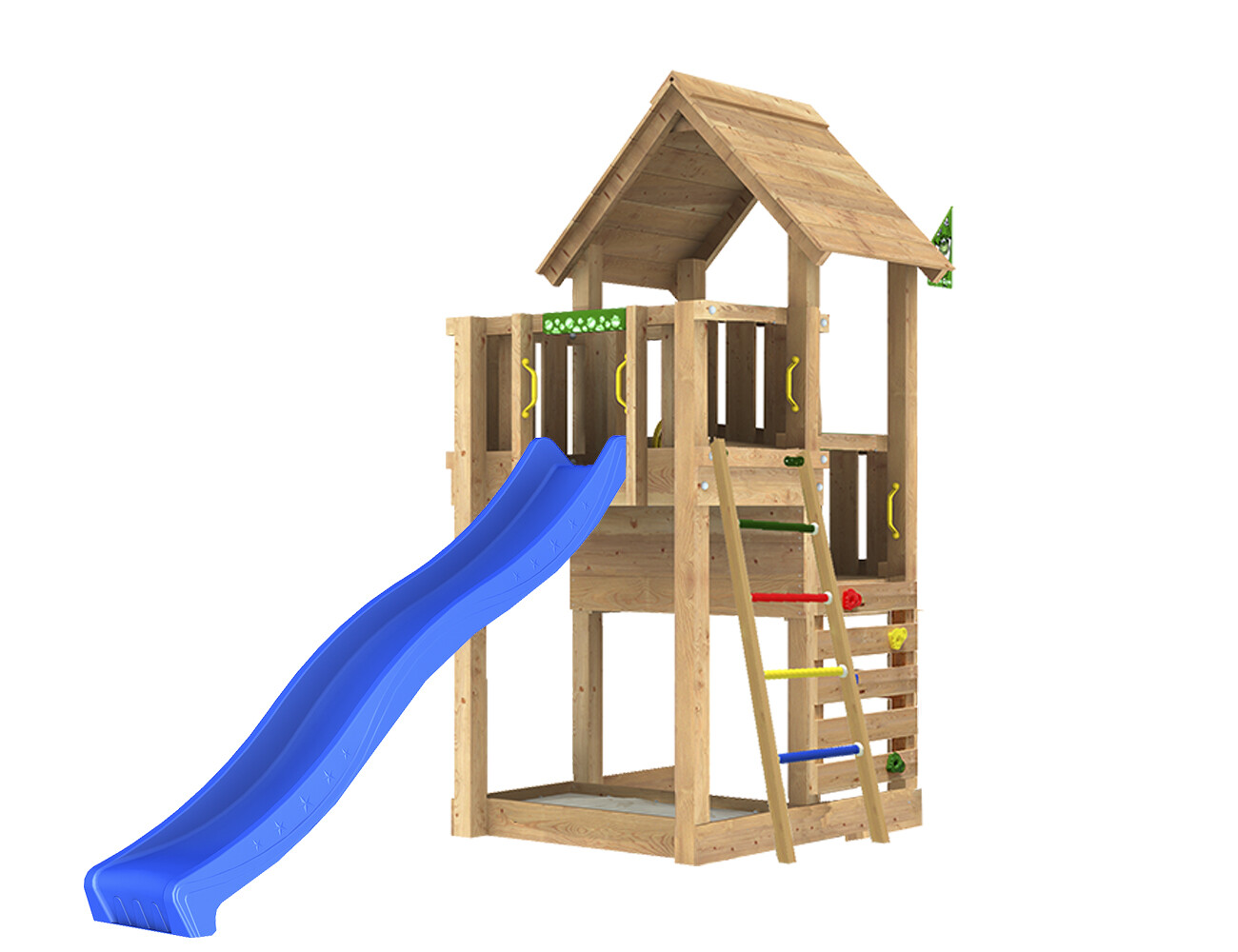 Legetårn Jungle Gym Cubby ekskl. rutschebane