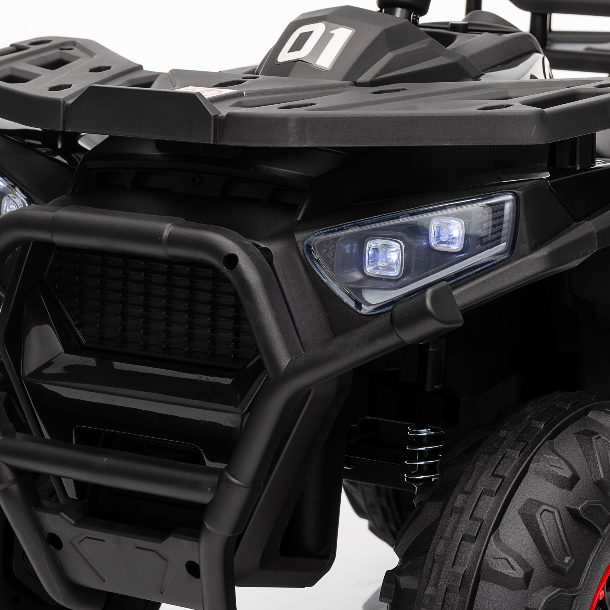 Elbil ATV 4 x 10,8V motor, EVA hjul NORDIC PLAY