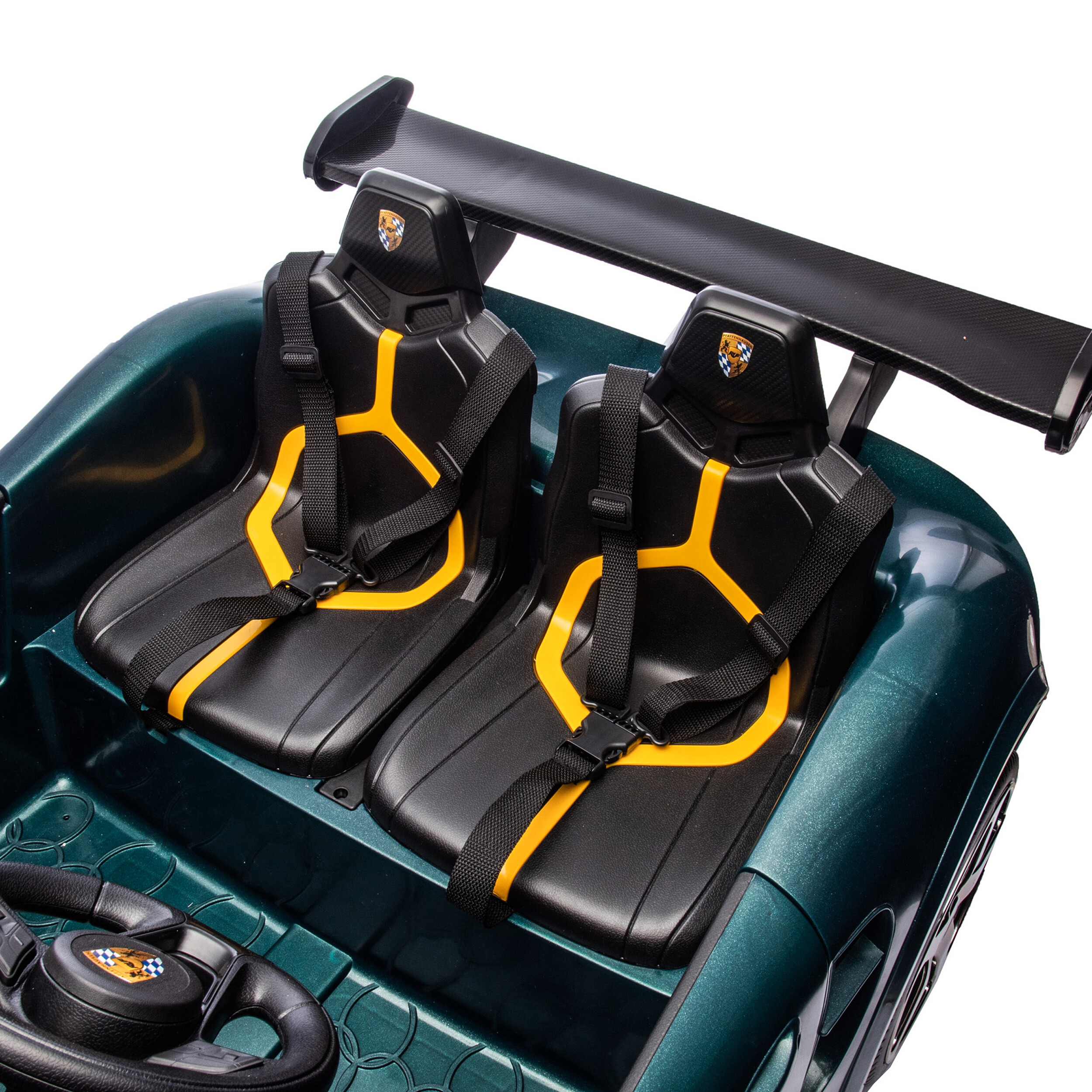 Elbil RUF 2 personers 4 x 18V motor, EVA hjul, NORDIC PLAY