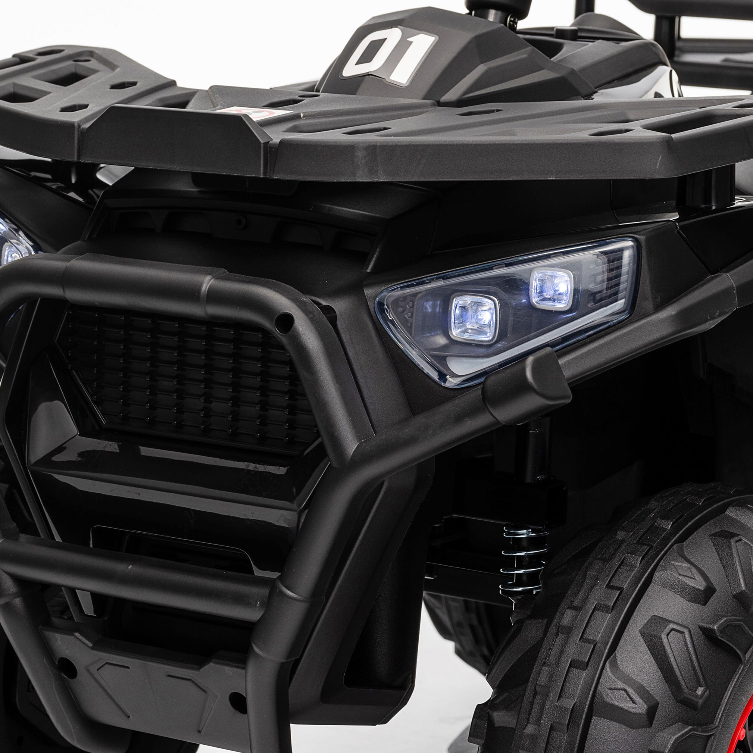 Elbil ATV 4 x 10,8V motor, EVA hjul NORDIC PLAY