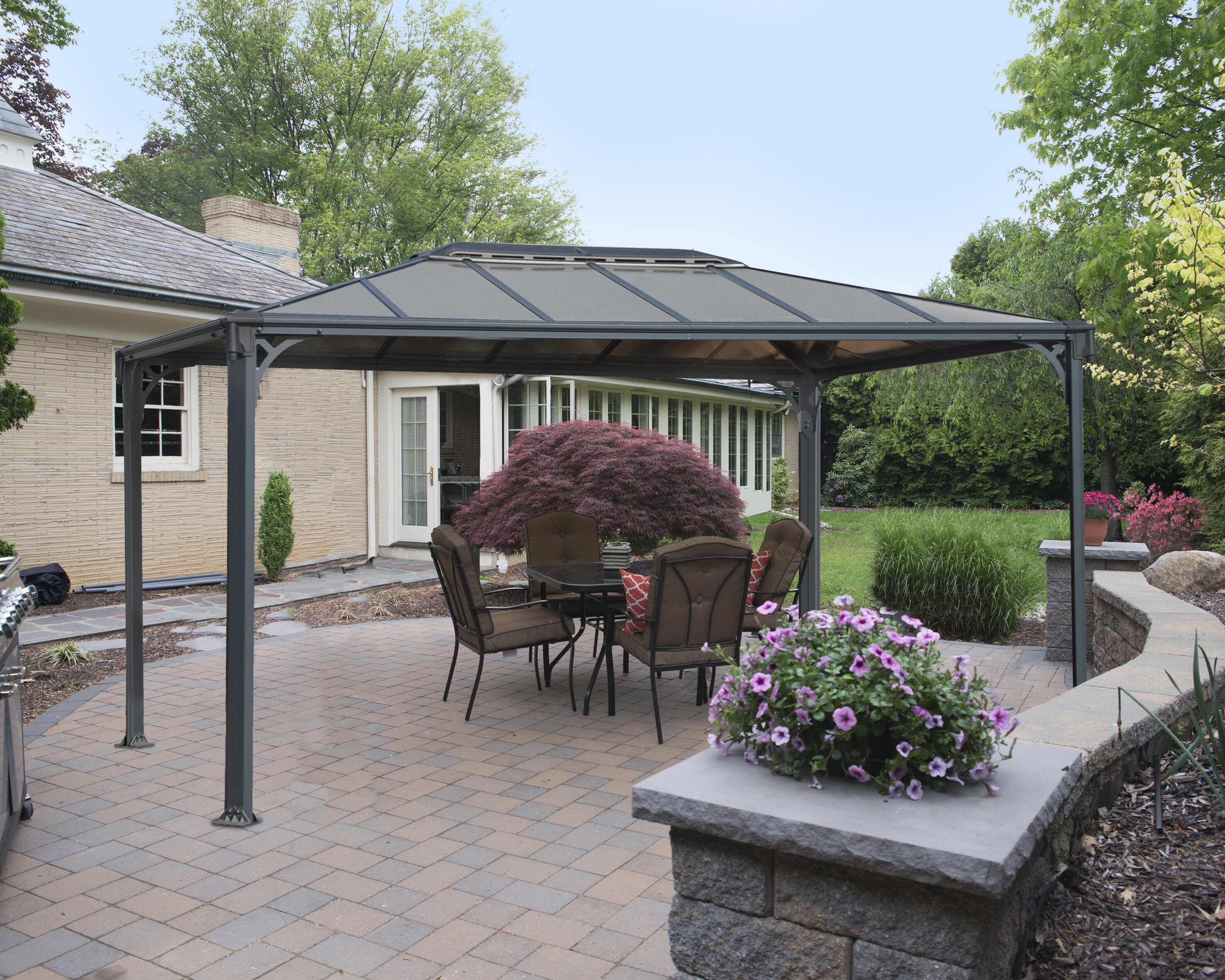 Gazebo Martinique 3600, anthracite Palram - Canopia