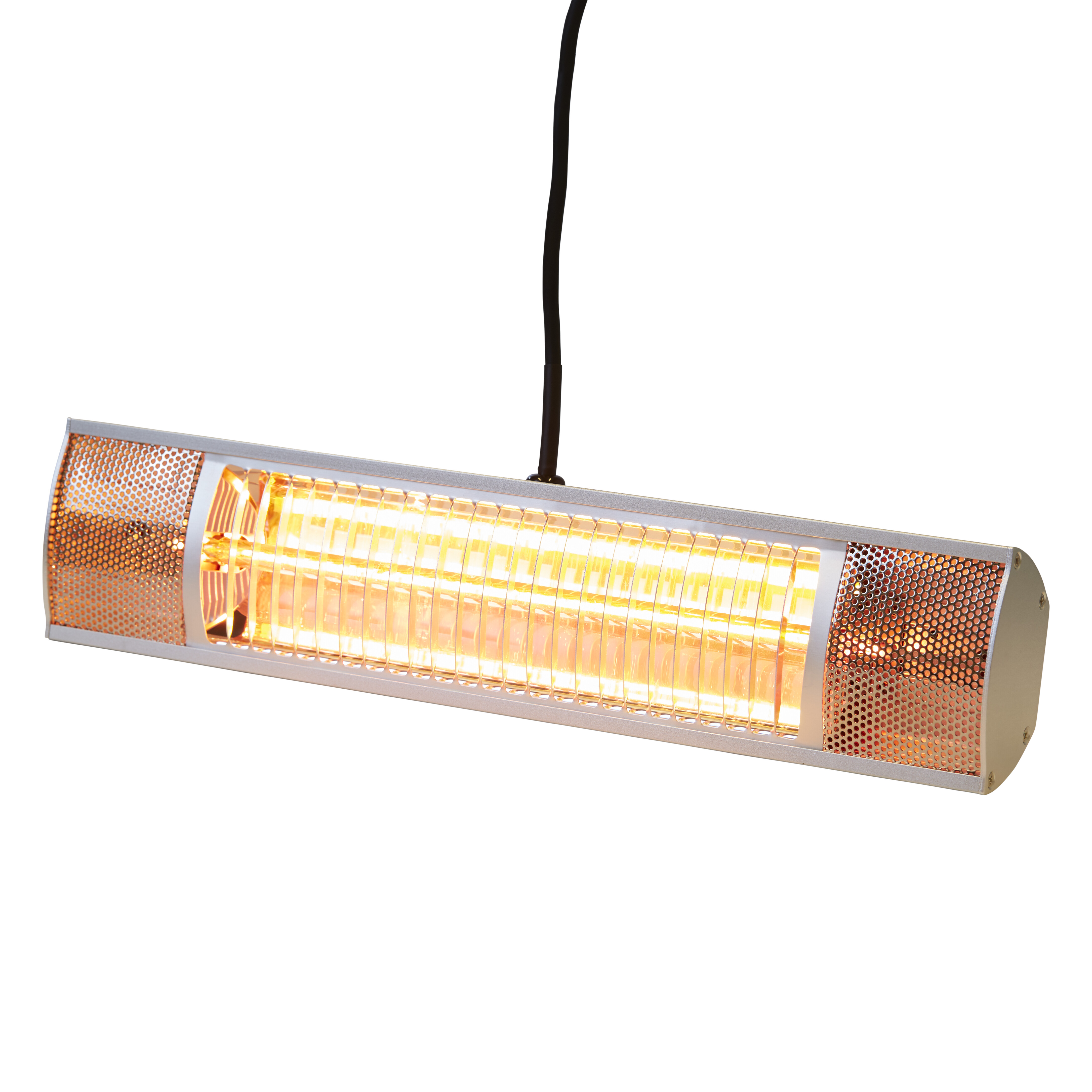 Terrassvärmare väggmodell 1500 W HORTUS, silver