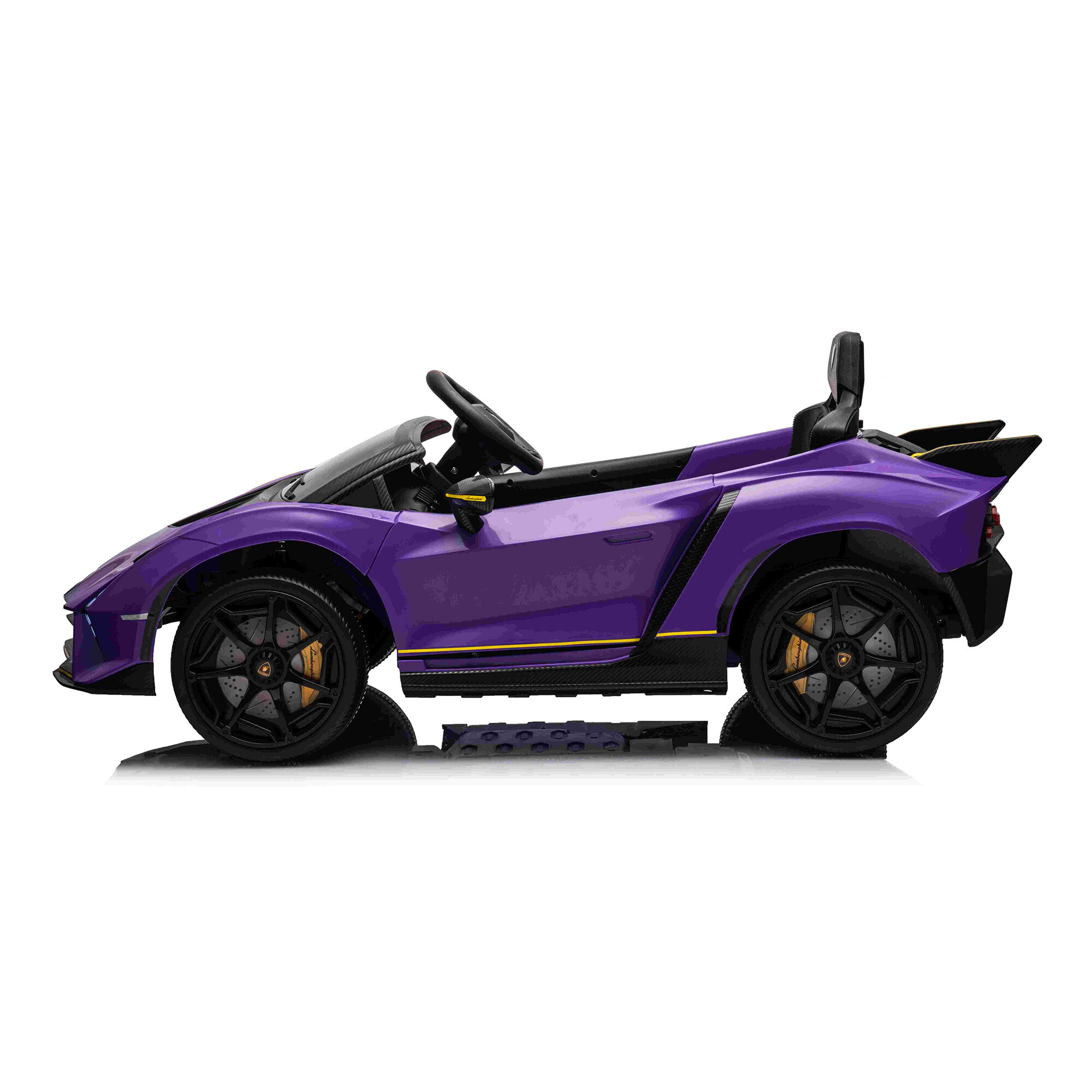 Elbil Lamborghini Autentica 4 x 10,8V motor, EVA hjul, NORDIC PLAY