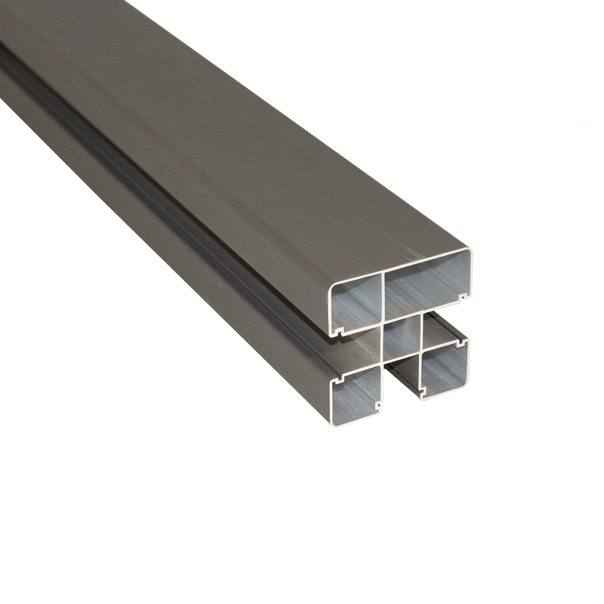 Tolppa alumiini antrasiitti 8,4 x 8,4 x 270 cm HORTUS