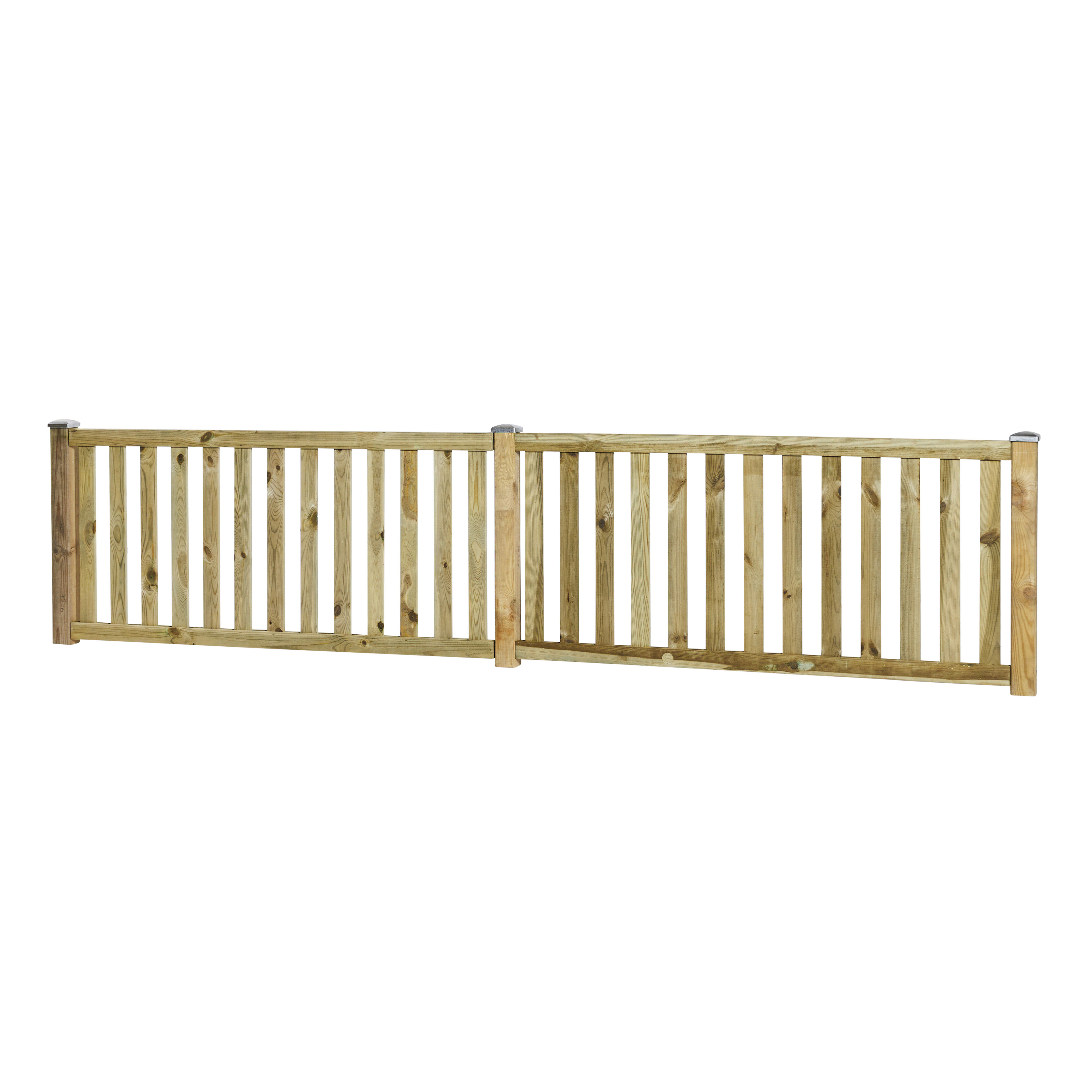 Forhave Stakithegn 148 x 70 cm, Trykimprægneret, NORDIC FENCE, NATURE