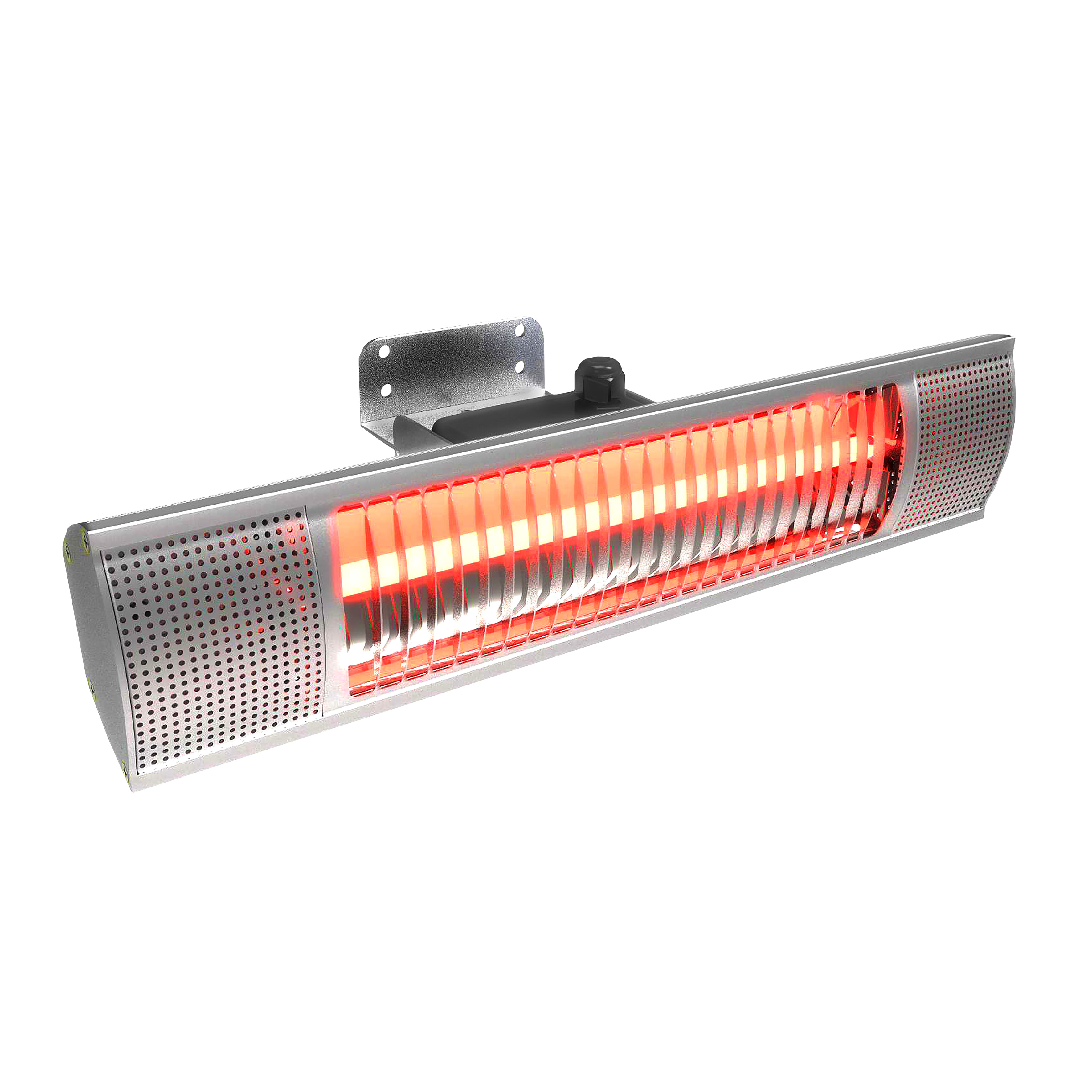 Terrassvärmare väggmodell 1500 W HORTUS, silver