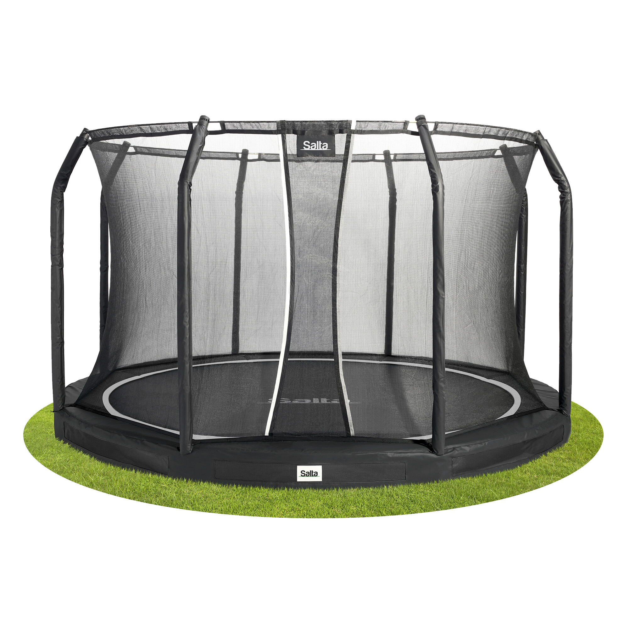 Trampolin Premium Ground inkl. sikkerhedsnet Ø427 cm Salta