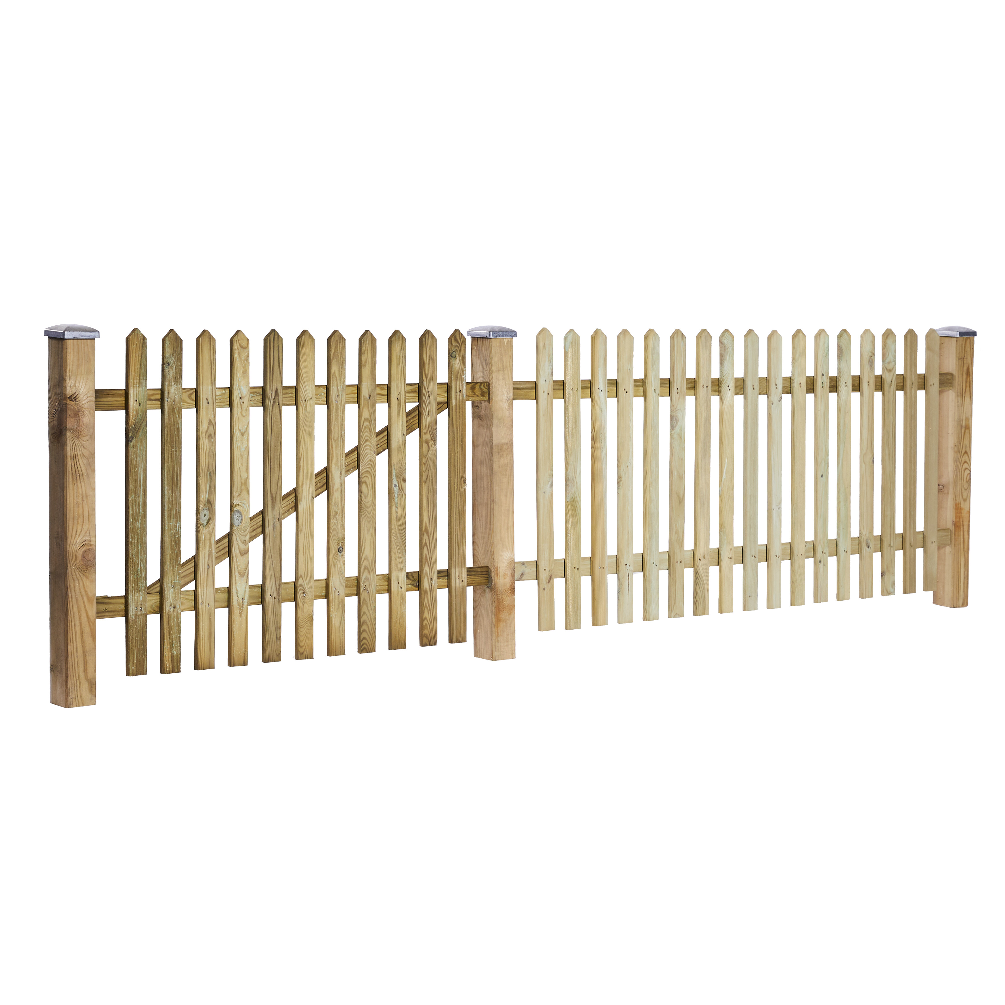 Låge 100 x 70 cm, Trykimprægneret, NORDIC FENCE, SKAGEN