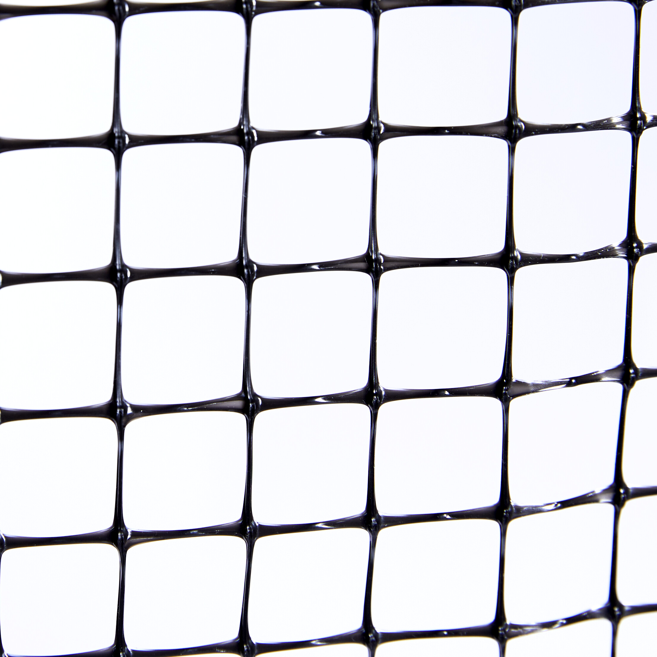 Plastnet 16 x 16 mm masker, 1,0 x 10 m, sort, NORDIC FENCE