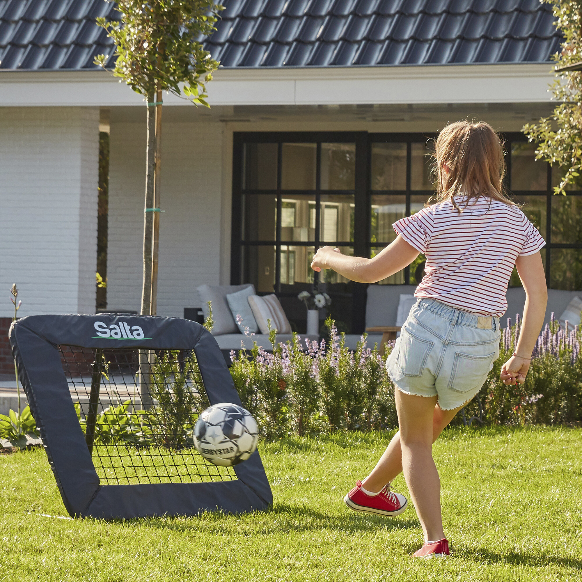 Fodboldmål Motion rebounder 84 x 84 cm Salta