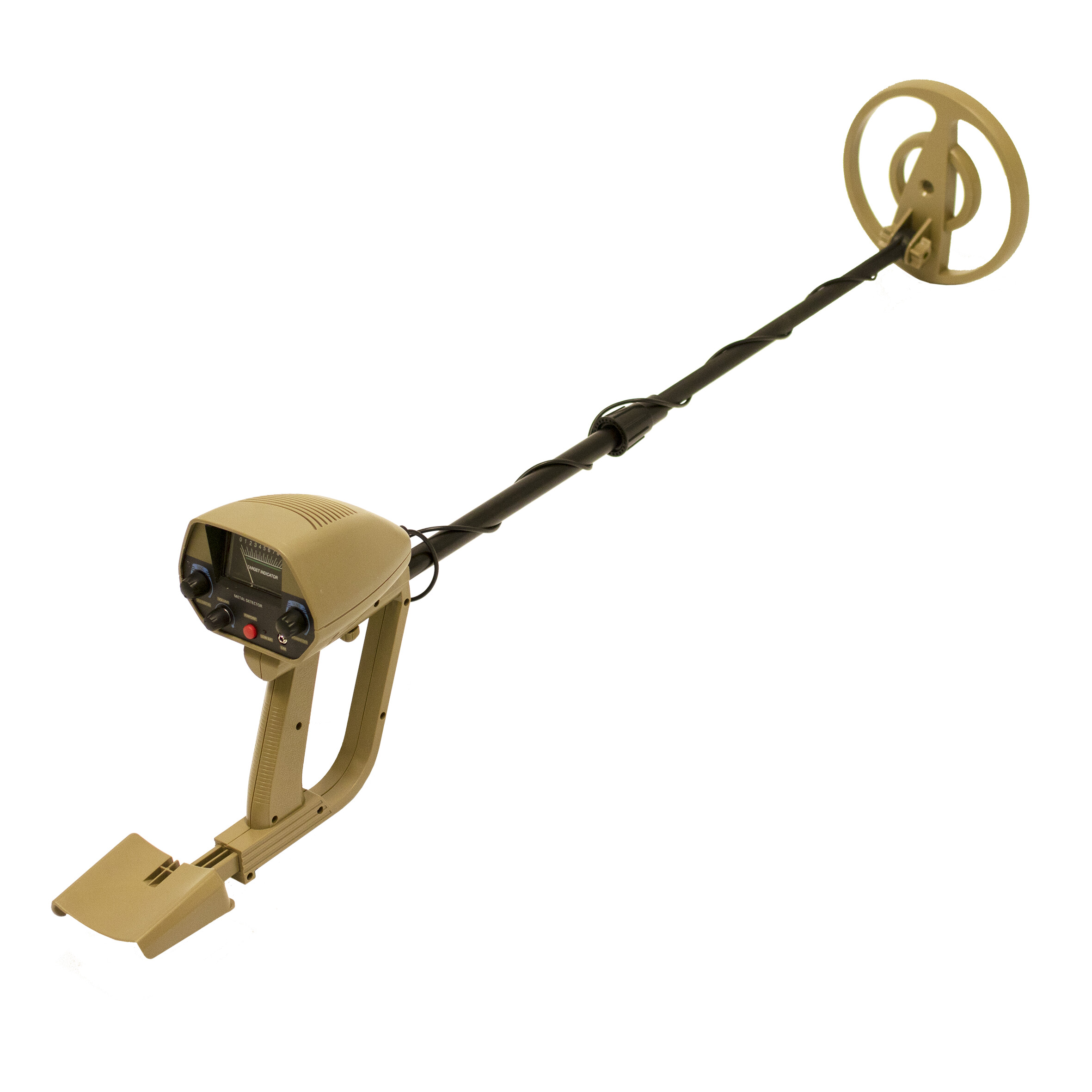 Metalldetektor tränad