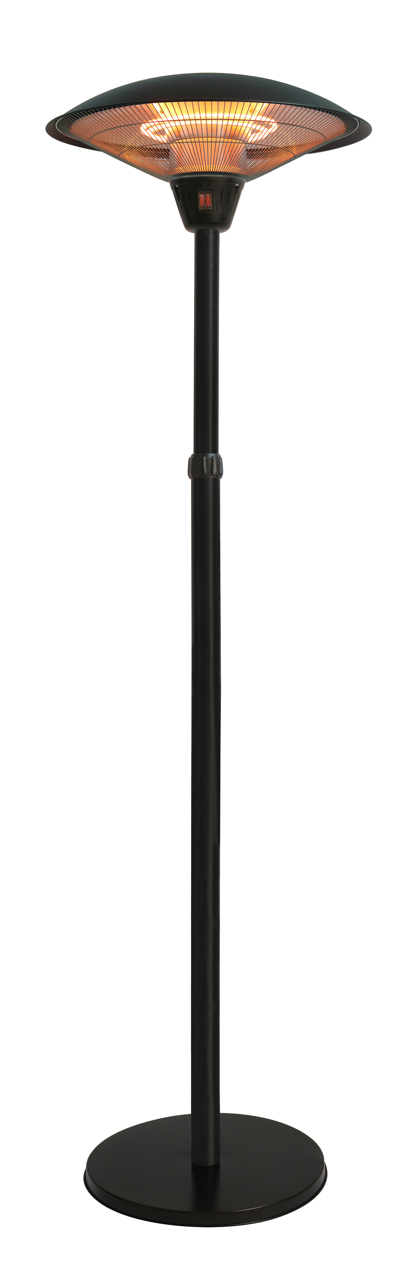 Terrassvärmare golvmodell 2100 W HORTUS, svart
