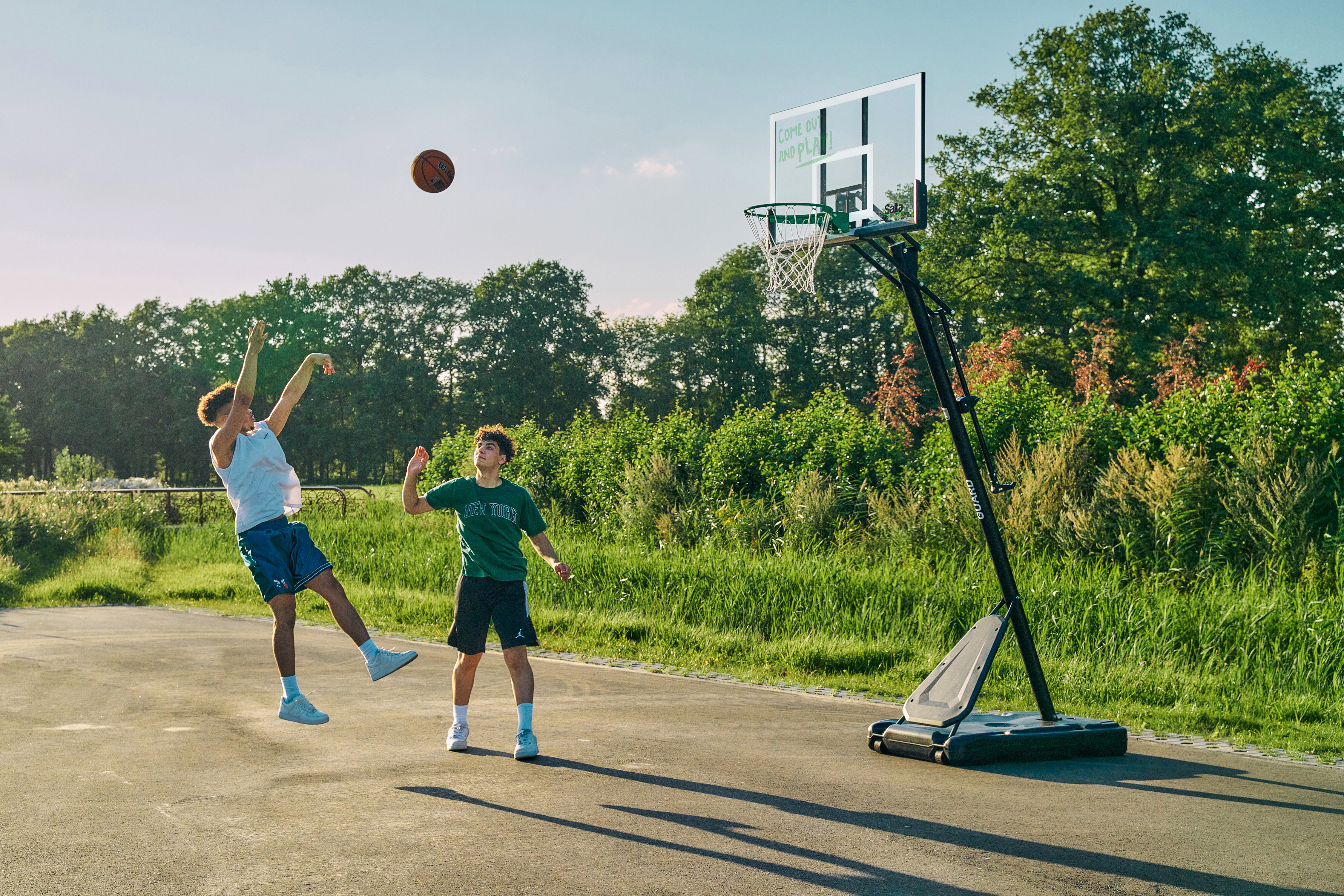 Basketball stander Guard Salta 138 x 371 x 240 cm