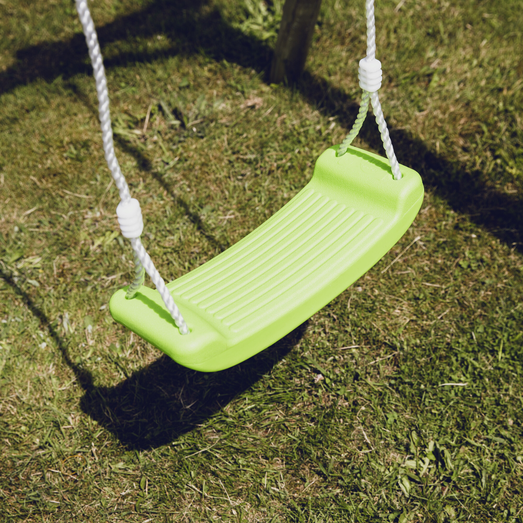 Gyngesæde med reb, lime NORDIC PLAY