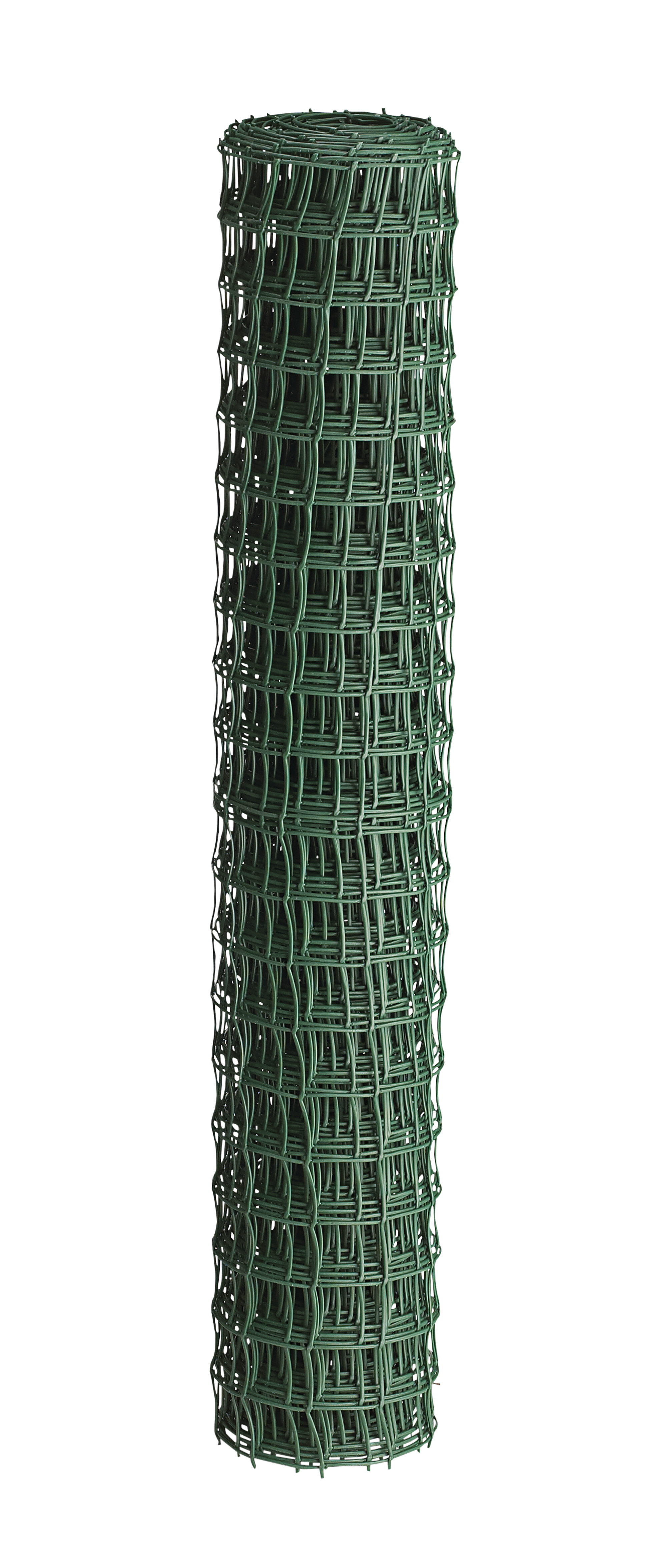 Havehegn plast, maske 1,8 x 2 cm, 100 cm x 10 m, grøn