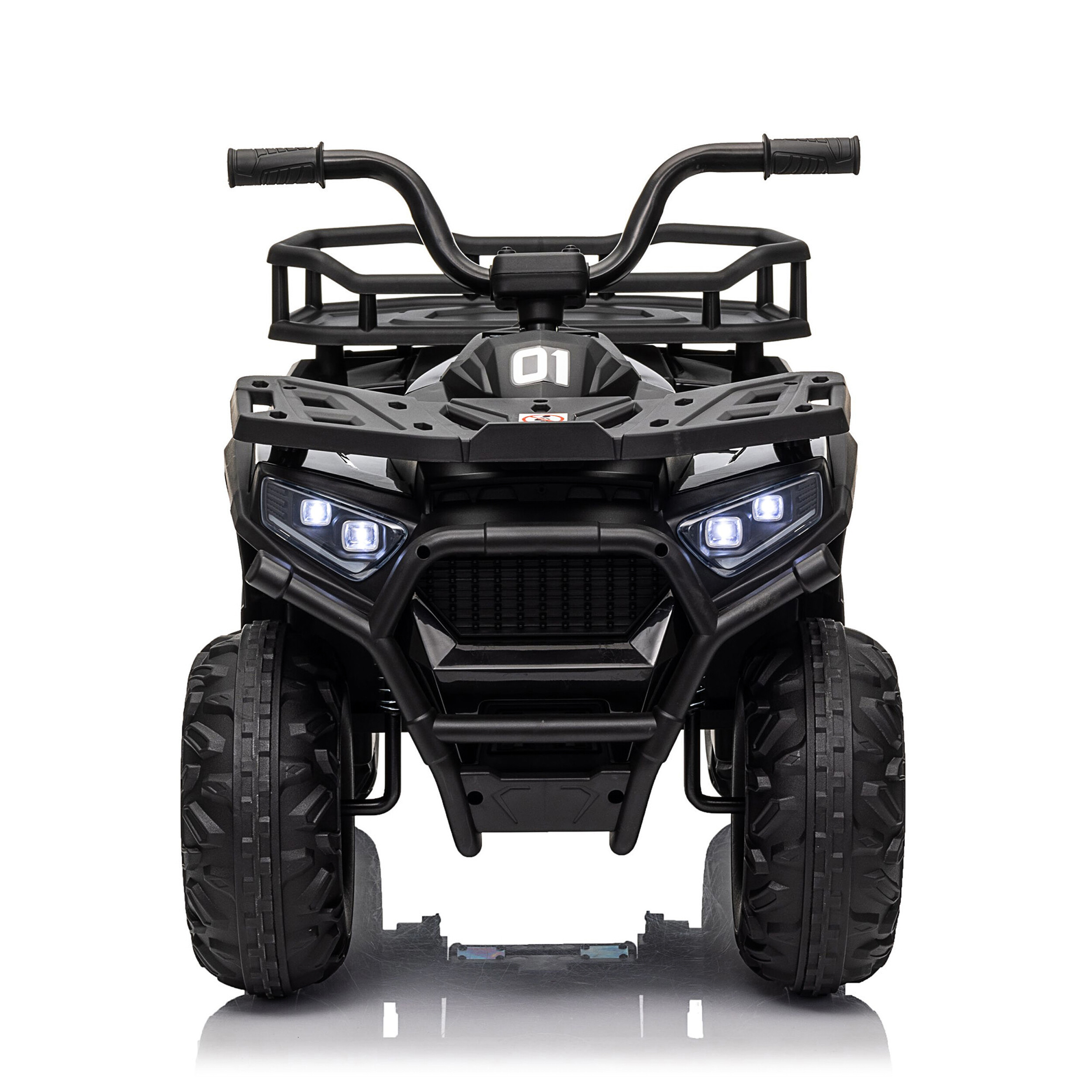 Elbil ATV 4 x 10,8V motor, EVA hjul NORDIC PLAY