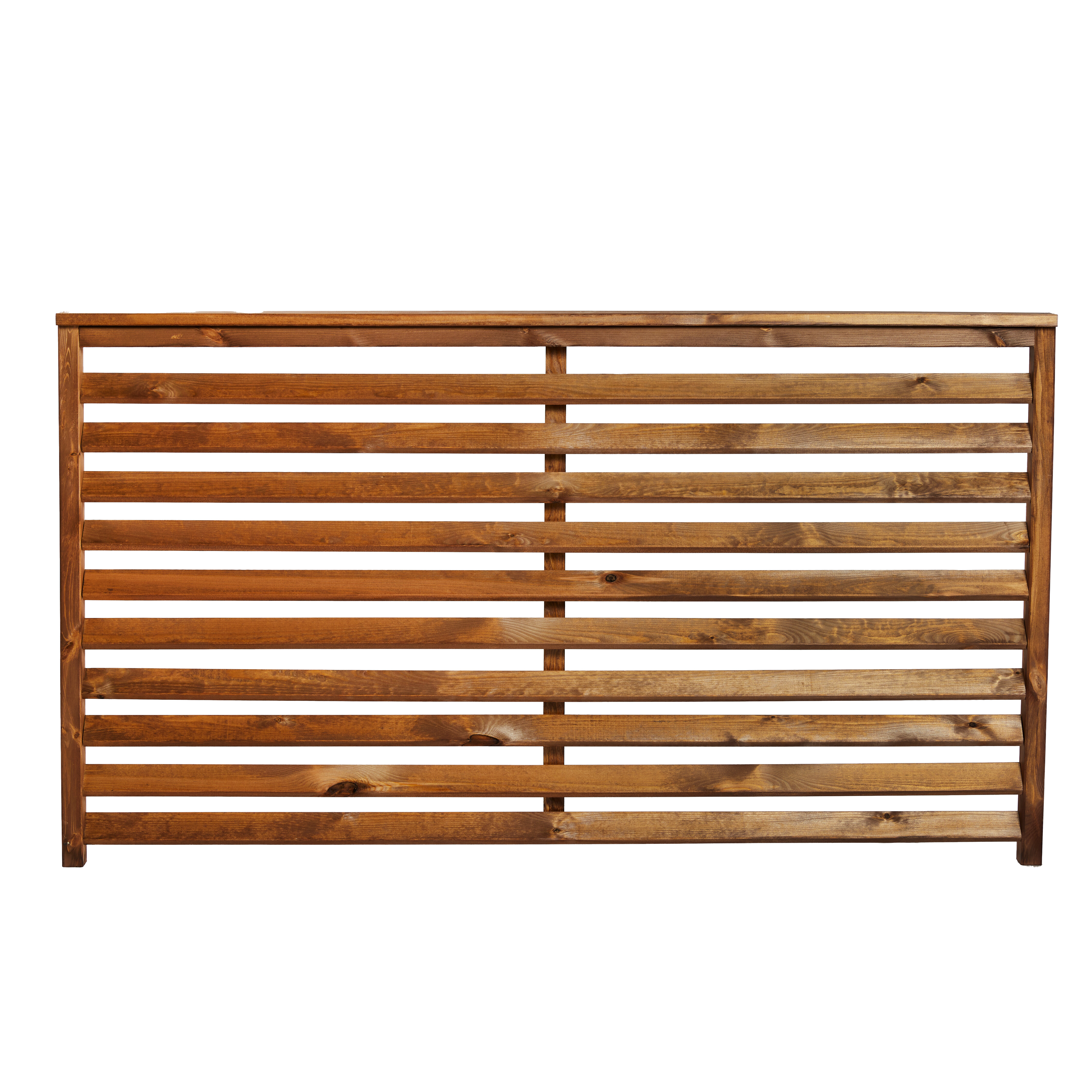 Læhegn, Teak Grundmalet, 160 x 90 cm, NORDIC FENCE, NOVA