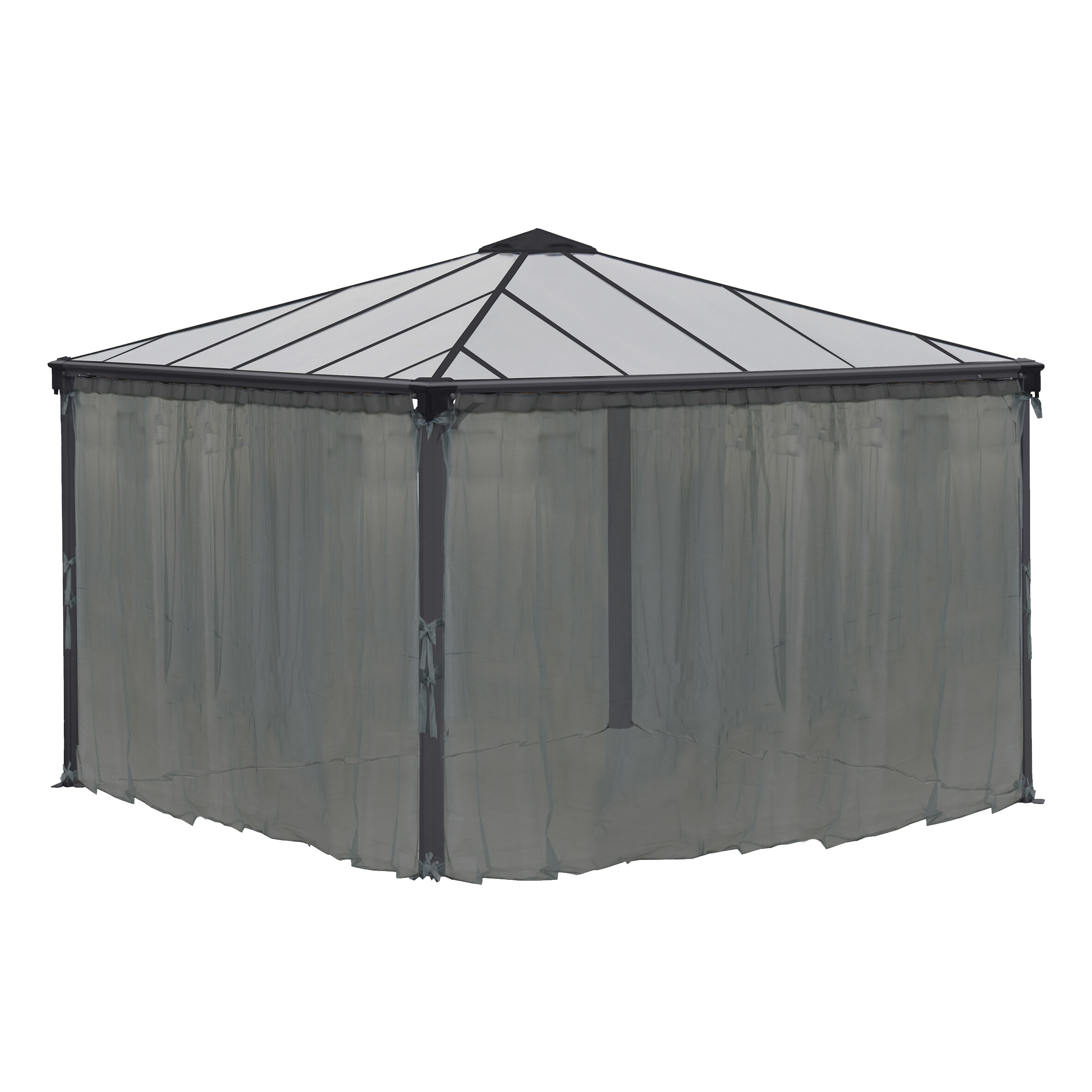 Mosquito net for Palermo 3000/3600, Milano 3000 & Martinique 3600 garden gazebo Palram - Canopia