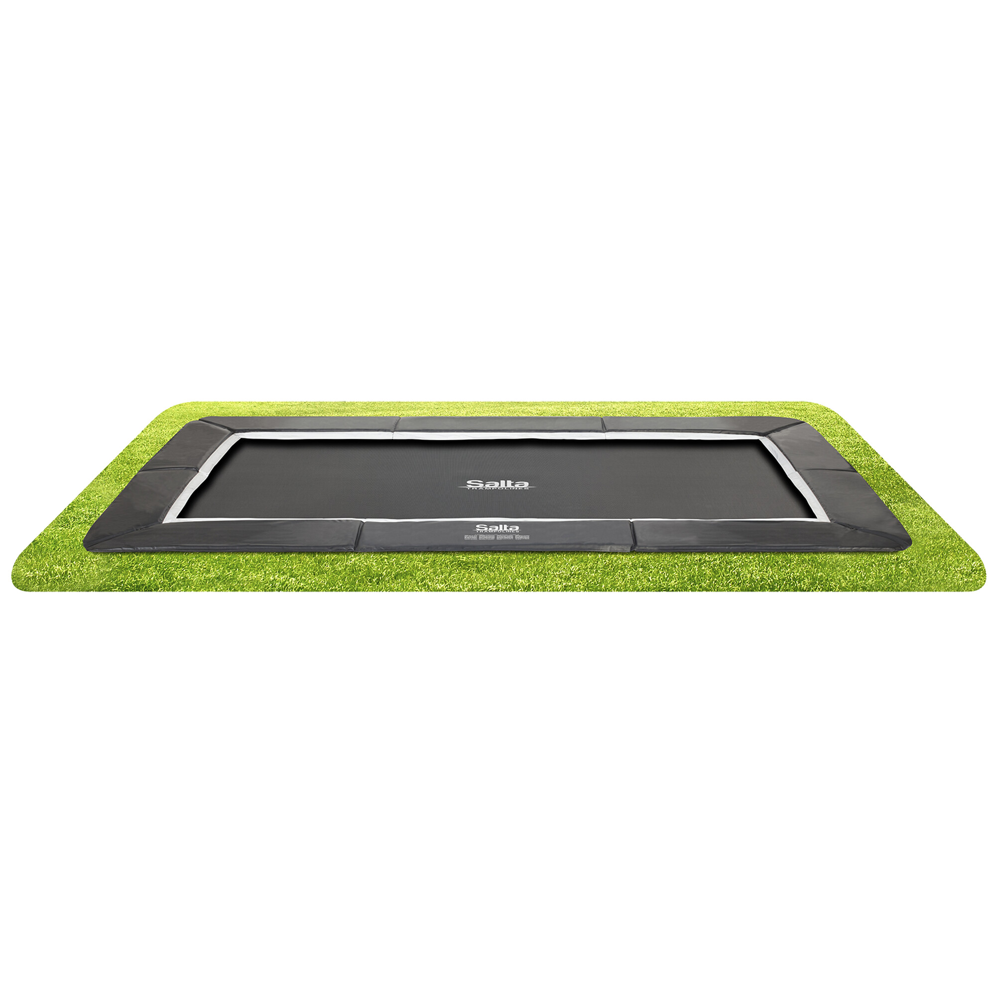 Trampolin Royal Baseground Sport 396 x 244 cm, sort Salta