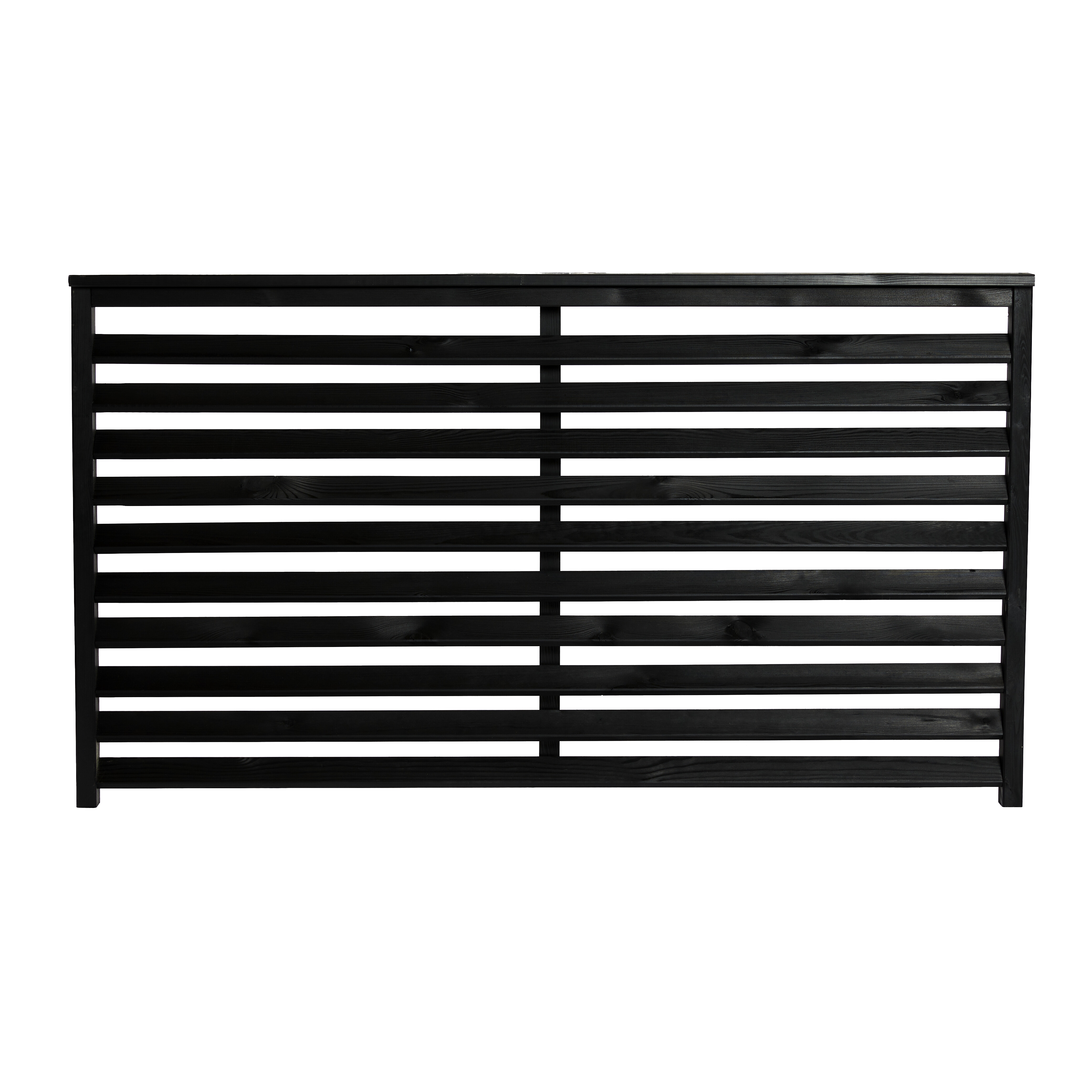 Læhegn, Svart Grundmalet, 160 x 90 cm, NORDIC FENCE, NOVA