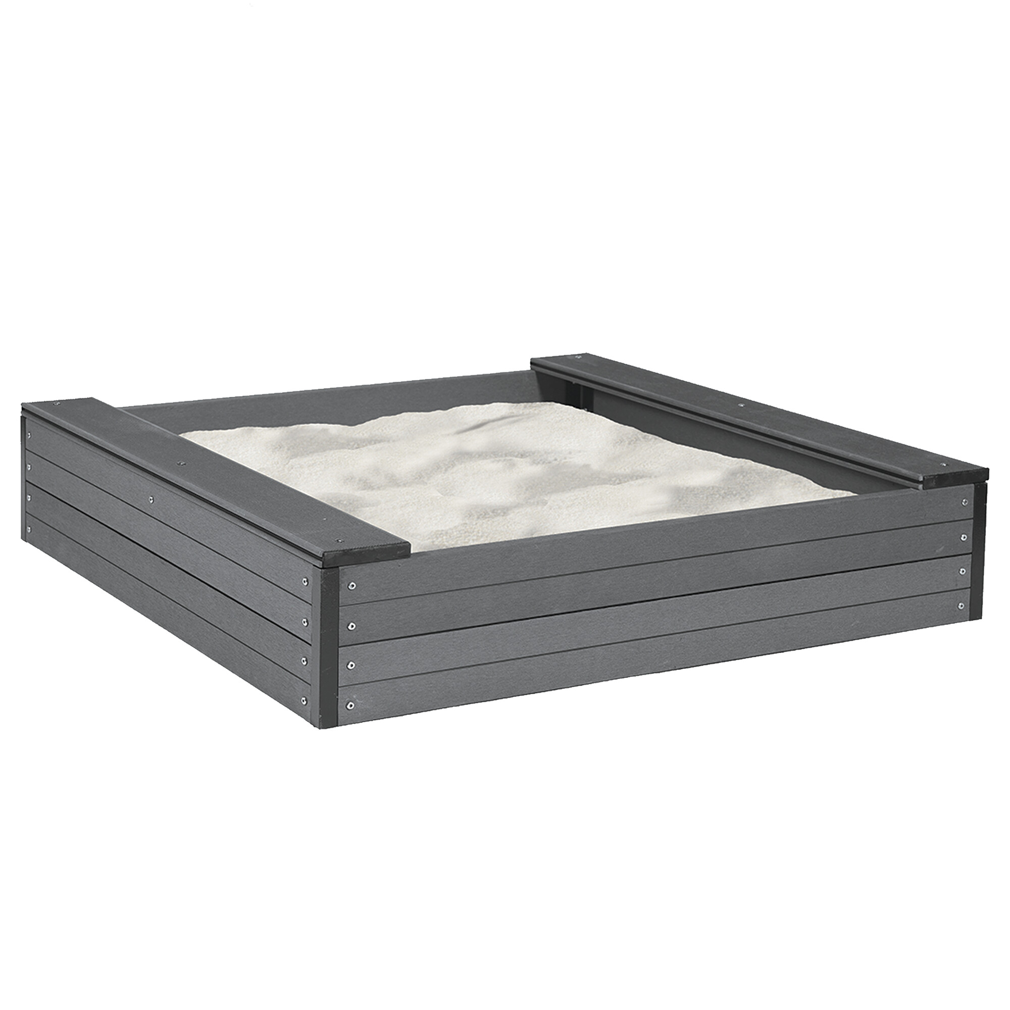Sandbox WPC 120 x 120 x 24 cm NORDIC PLAY