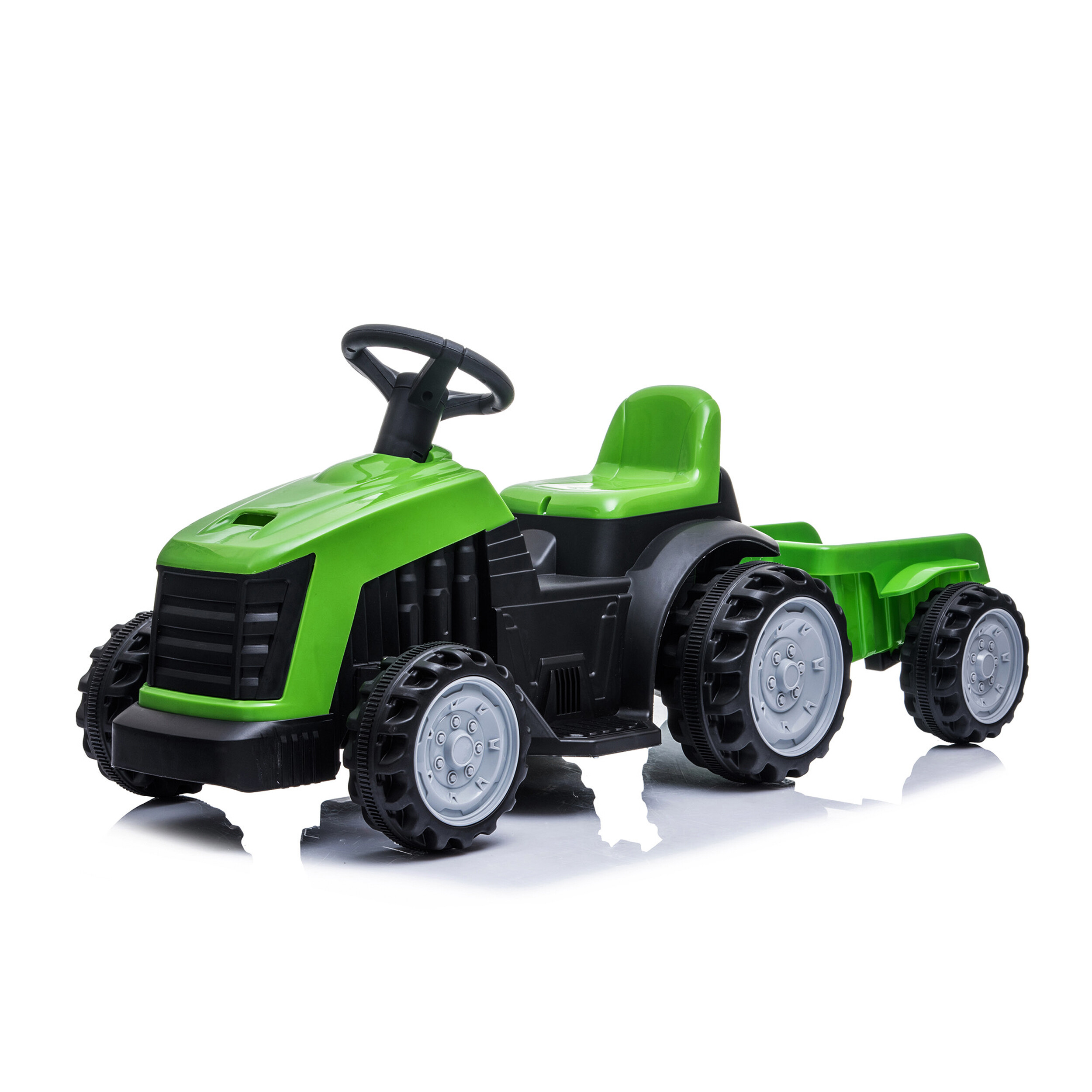 Eltraktor med trailer, 1 x 7,4V motor NORDIC PLAY