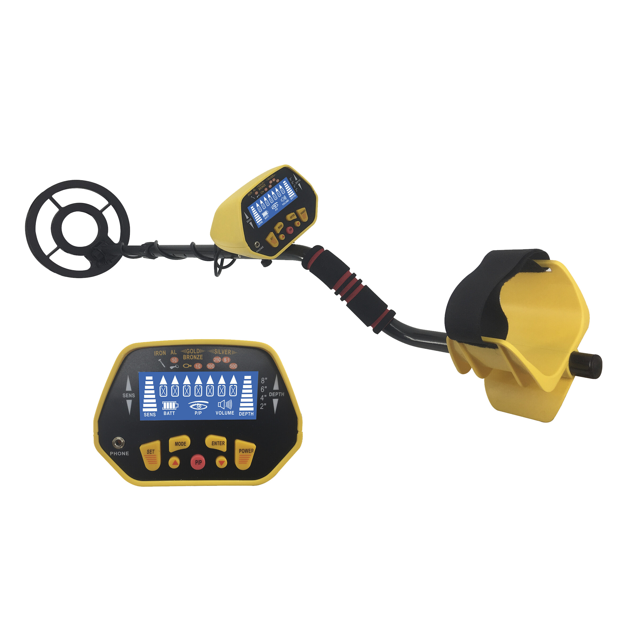 Metal detector, advanced level