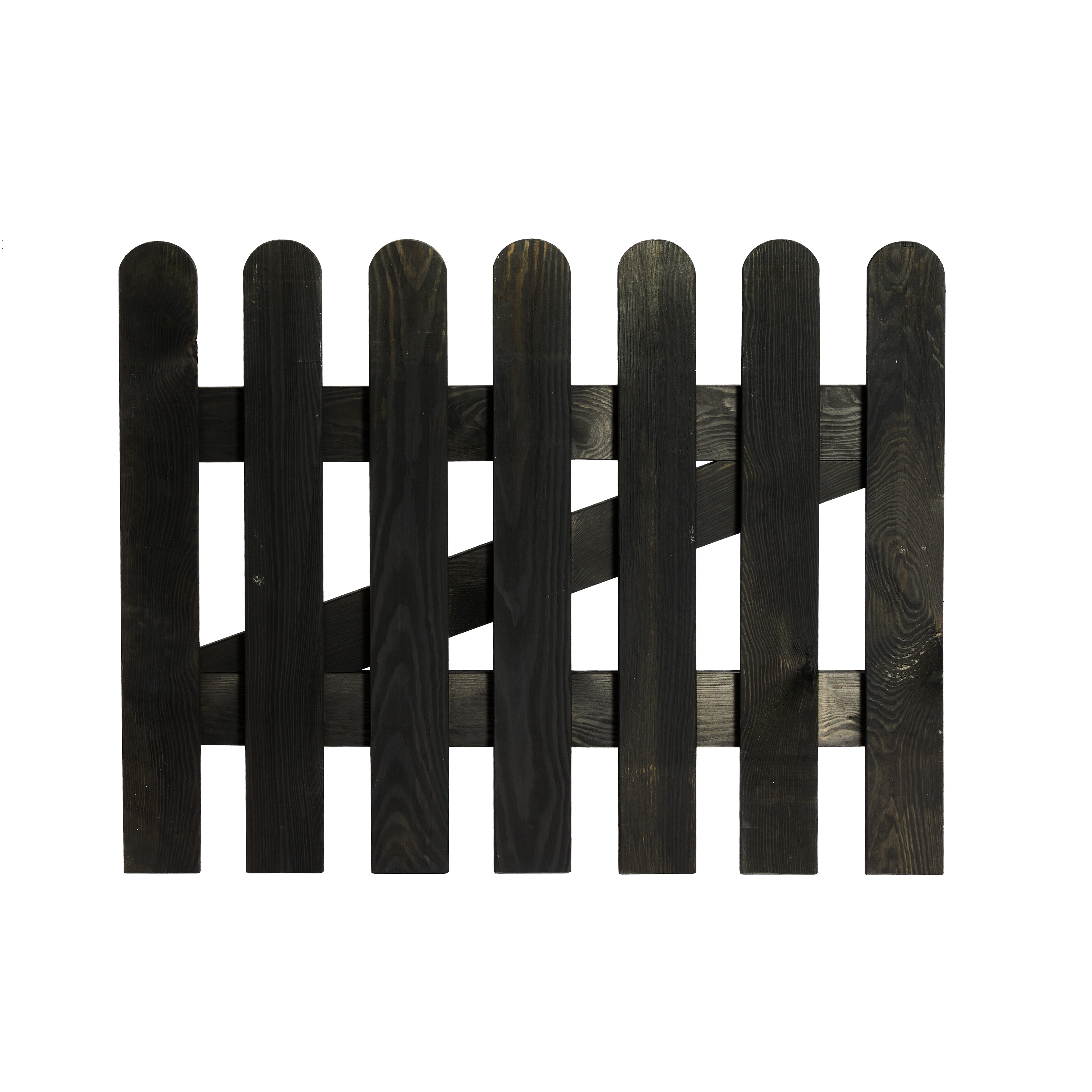 Forhavelåge 100 x 80 cm, grundmalet sort, NORDIC FENCE, FYN