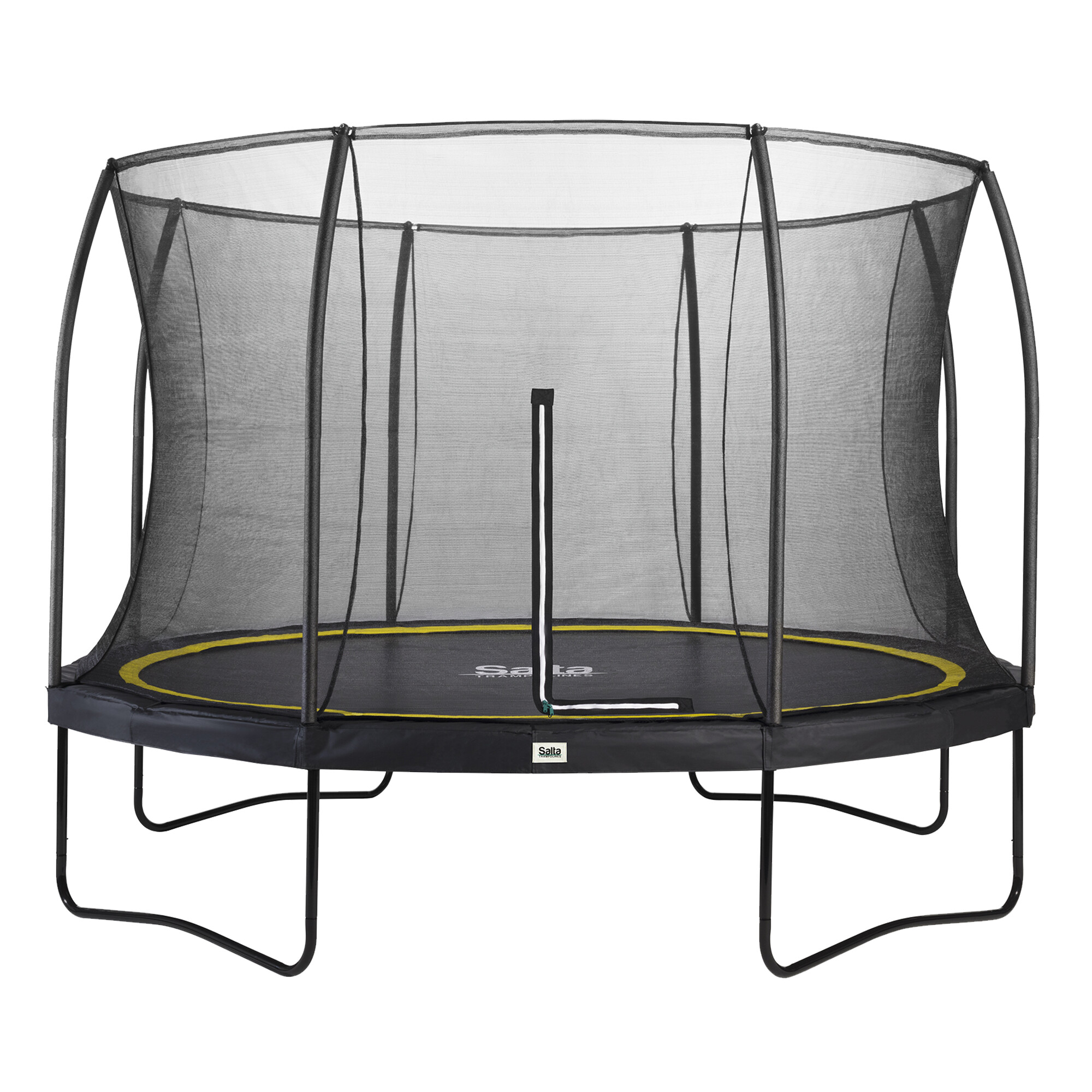 Trampolin Comfort Edition Ø396 cm, sort inkl. sikkerhedsnet Salta