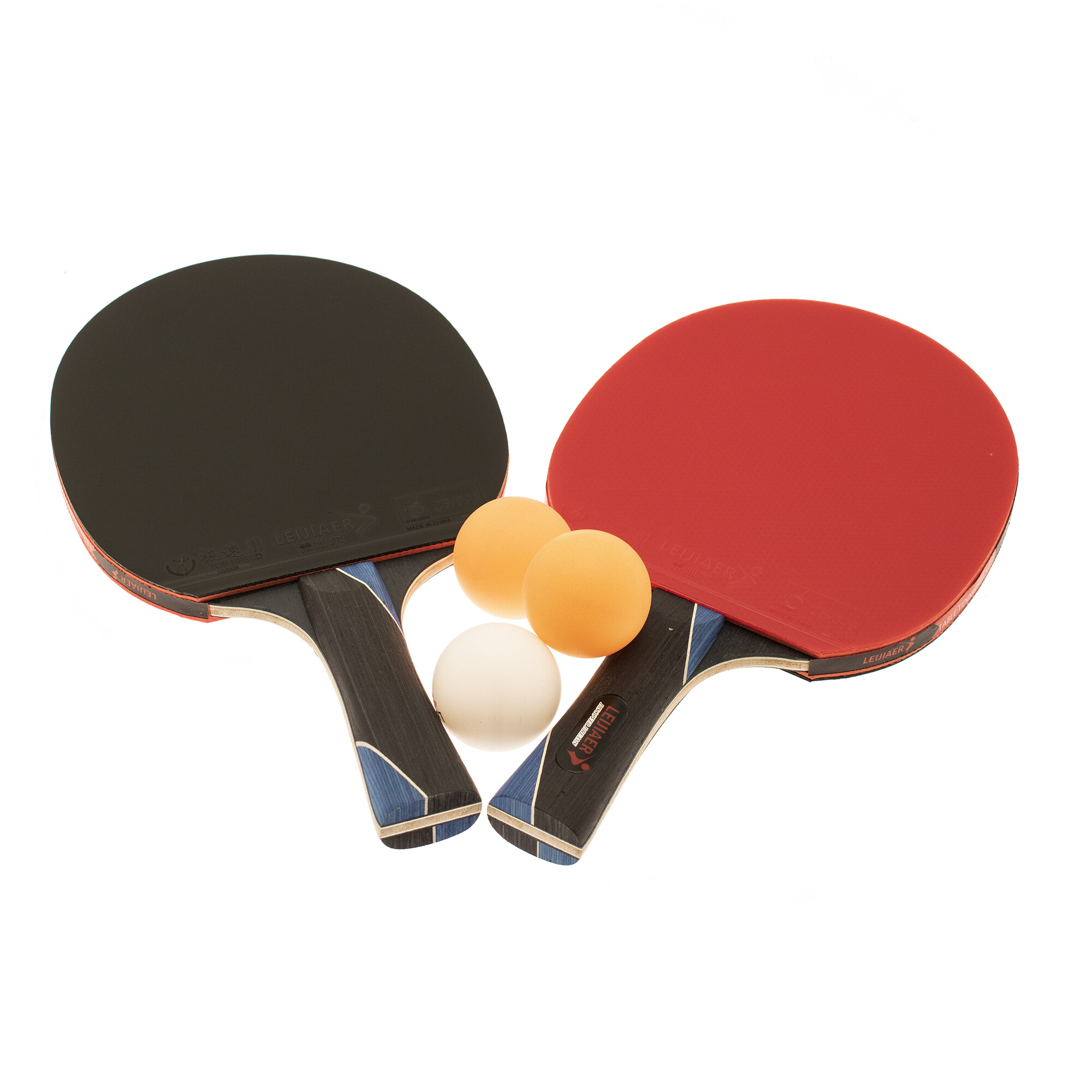 Bordtennis bat PRO 2 bat og 3 bolde NORDIC Games