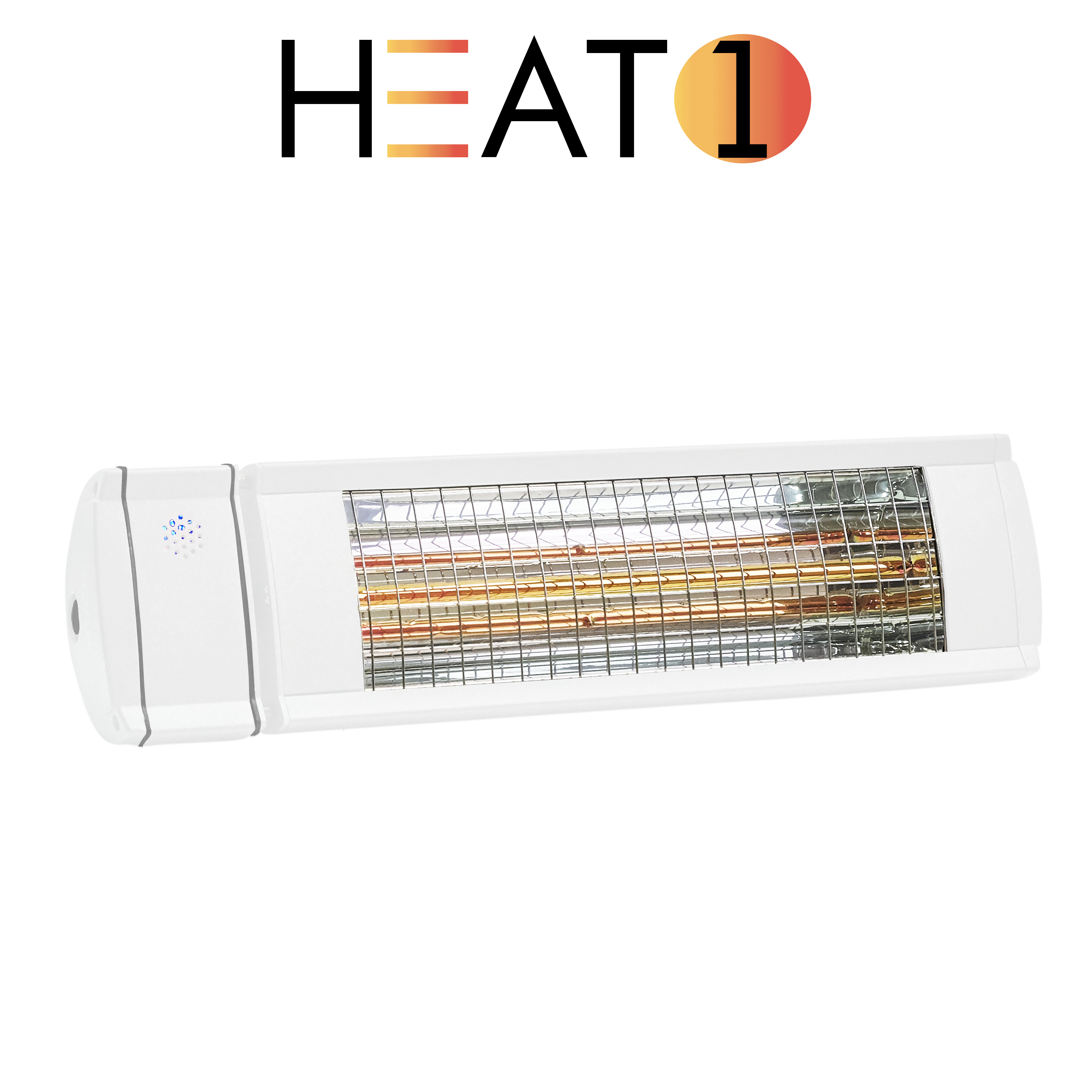 Terrassevarmer ECO high-line 1500W HEAT1, hvid