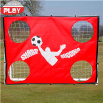 Pro Goal  Fodboldmål NORDIC PLAY 165 x 135 x 76 cm inkl. Sharpshooter