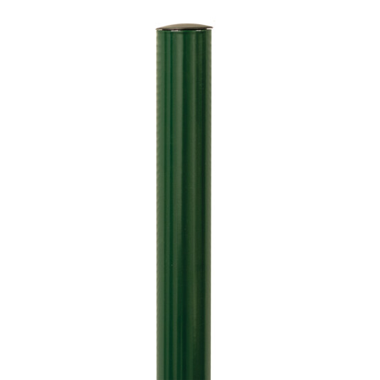 Stolpe for panelhegn Ø34 mm, grøn