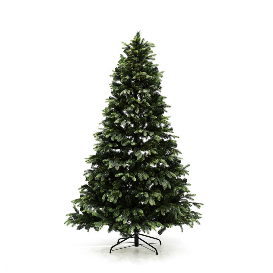 Kunstigt juletræ 210 x 142 cm mix uden lys