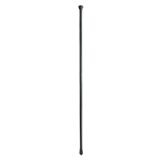 Plante-/hegnspæl med krog 125 cm, sort