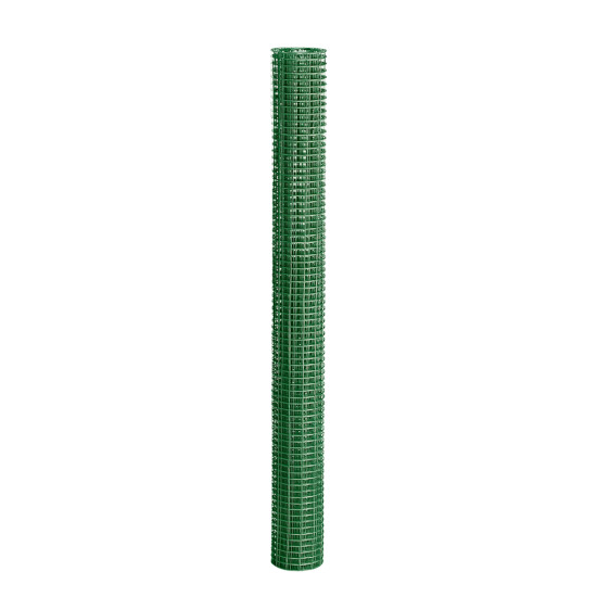 Volierenet grøn, maske 12,5 x 12,5 mm - 120 cm x 2,5 m Grøn