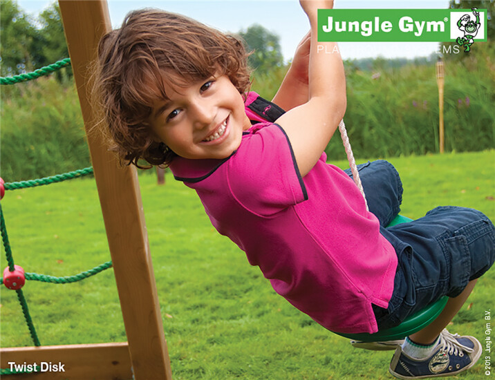 Jungle Gym Twist disk komplet kit, grøn
