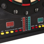 Dartskive elektronisk i dartskab med dartpile NORDIC Games