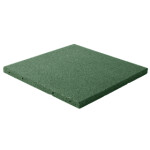 Gummiflise 500 x 500 x 30 mm grøn NORDIC PLAY Active 
