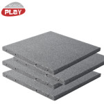 Gummiflise 50 x 50 x 3 cm grå NORDIC PLAY Active 30 m2 - 120 stk.
